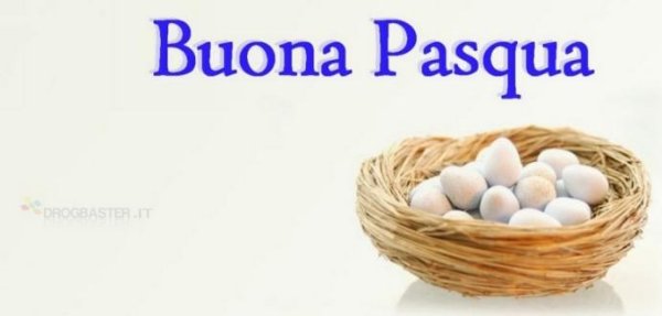 cover con augurio di Buona Pasqua