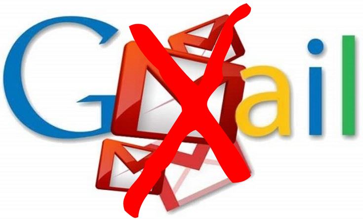 elimina gmail