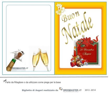 scritta di Auguri buon Natale