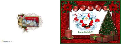 Tanti auguri di Buon natale, biglietto da stampara gratis