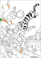colora i disegni dei cartoni animati
