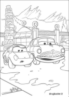 disegno cartone animato The Cars