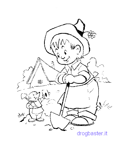 Disegni da colorare gratis con personaggi delle favole