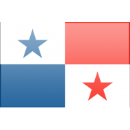 Panama adottò questa bandiera ispirata a quella U.S.A.