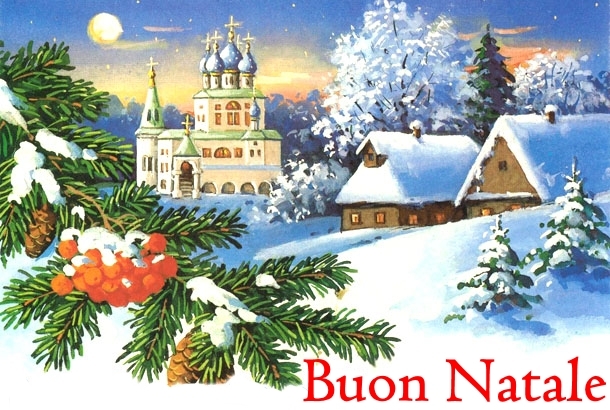 Cartoline Auguri Buon Natale.Cartoline Auguri Di Buon Natale