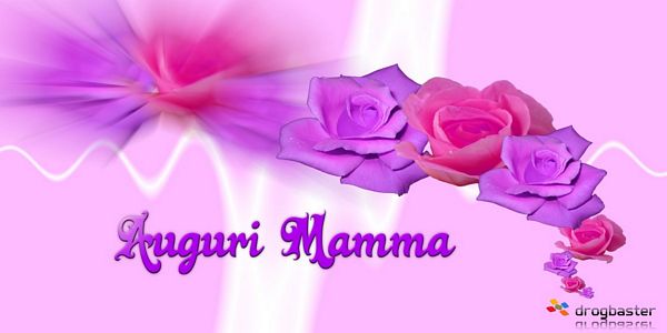 Copertina per Facebook o Google Plus per la festa della donna con scritta Auguri