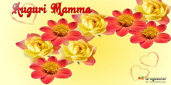 Auguri Mamma copertina colorata gratis