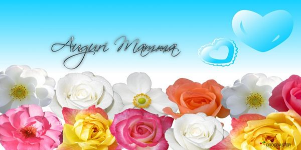 auguri per le festa della mamma scritta con fiori