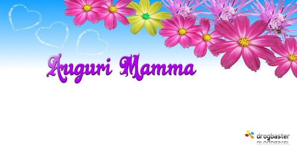 Copertina gratis per facebook o google plus con scritta Auguri mamma