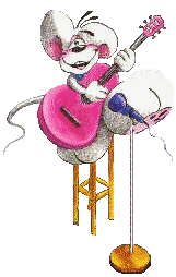 gif glitter diddl suona la chitarra