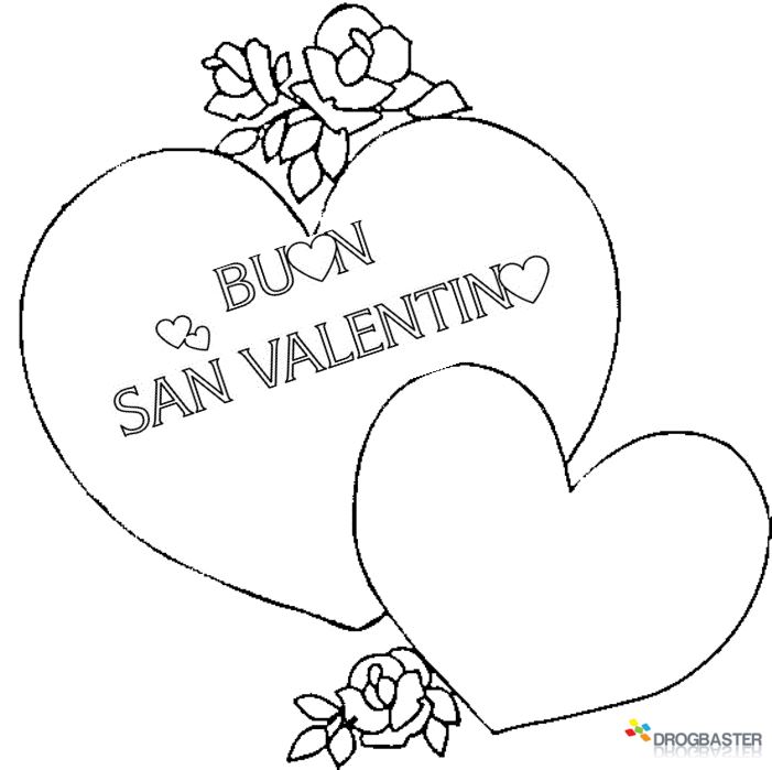 San Valentino Disegni Da Colorare E Da Stampare