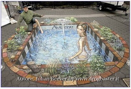 ninfa che fa il bagno