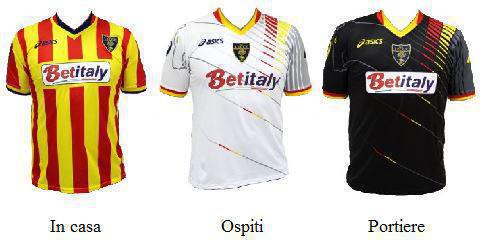 Lecce divise ufficiale della stagione