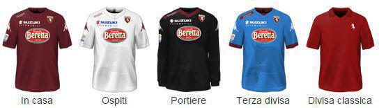 Torino divise ufficiale della stagione