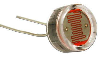 fotoresistori chiamati anche LDR (Light-Dependent Resistors)
