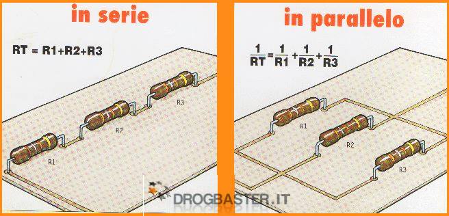 resistenze serie parallelo