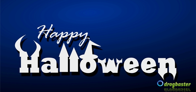 Sfondi per il profilo con Scritta Happy Halloween