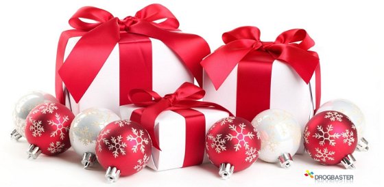 Immagine, decorazioni natalizie, palle colorate