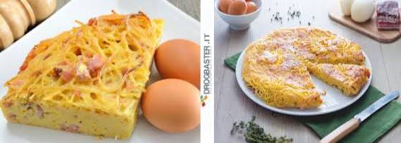 Ricetta frittata di spaghetti