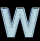 Lettera W