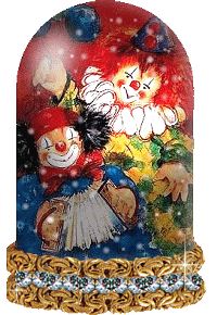 globo con personaggi del Carnevale