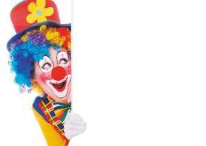 travestimento di Carnevale con retro pagina