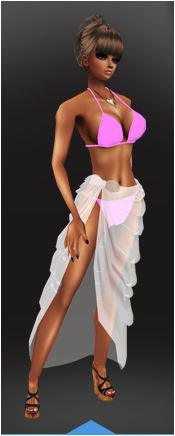 avatar femminile stile bikini