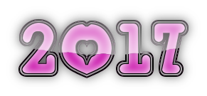 scritta personalizzata anno 2017