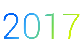 scritta multicolor anno