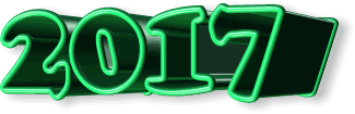 scritta personalizzata anno 2017