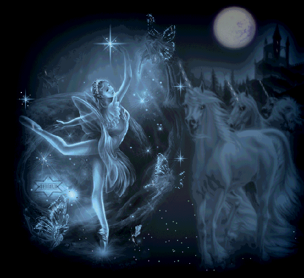 sfondo telefono Hd unicorno con fata