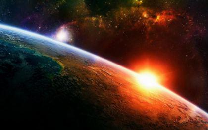 Sfondo desktop spazio