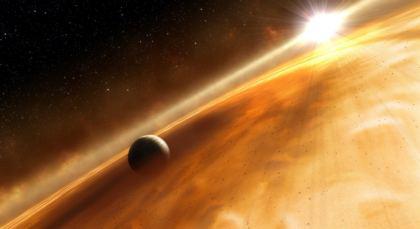 Pianeta dell'universo galassia Via Lattea