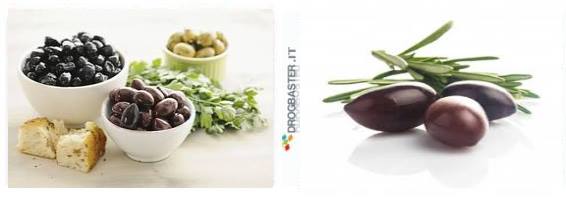 Olive nere Kalamata dalla Grecia