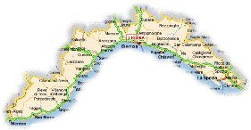 Mappa Liguria