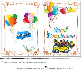 Biglietto da stampare