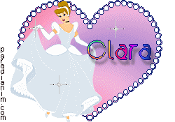 nomi personali glitterati clara
