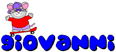 giovanni nomi personali glitterati