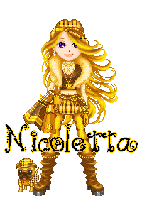 nicoletta animazione glitterata