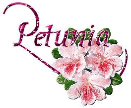 nomi personalizzati petunia