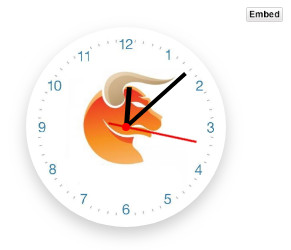 gratis orologio con lo stemma toro