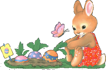 coniglio pasquale animato