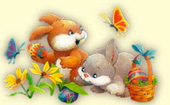immagine conigli pasqua