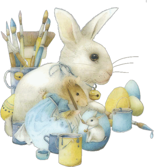 immagine di un coniglio pasqua