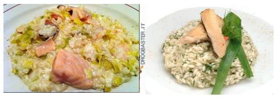 risotto con trota