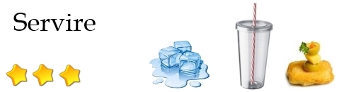 Cocktail da servire con ghiacchio, stuzzichini e cannuccia voto: 5