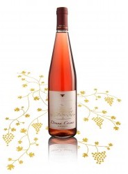 bottiglia vino rosato