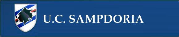 logo con sfondo Sampdoria