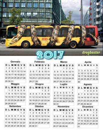 Calendario da scaricare con foto