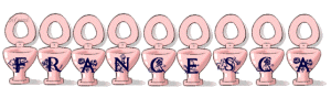 scritta nome francesca
